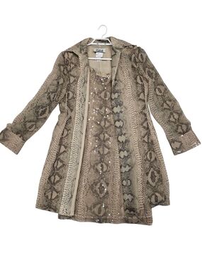 Vintage Ribkoff Trends Matching 2-Piece Set: Dress And Jacket - Size 10